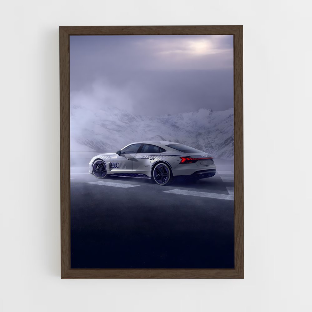 Poster Vitesse d'Argent – affiche Audi (vue 5)